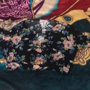 long sleeve crop top